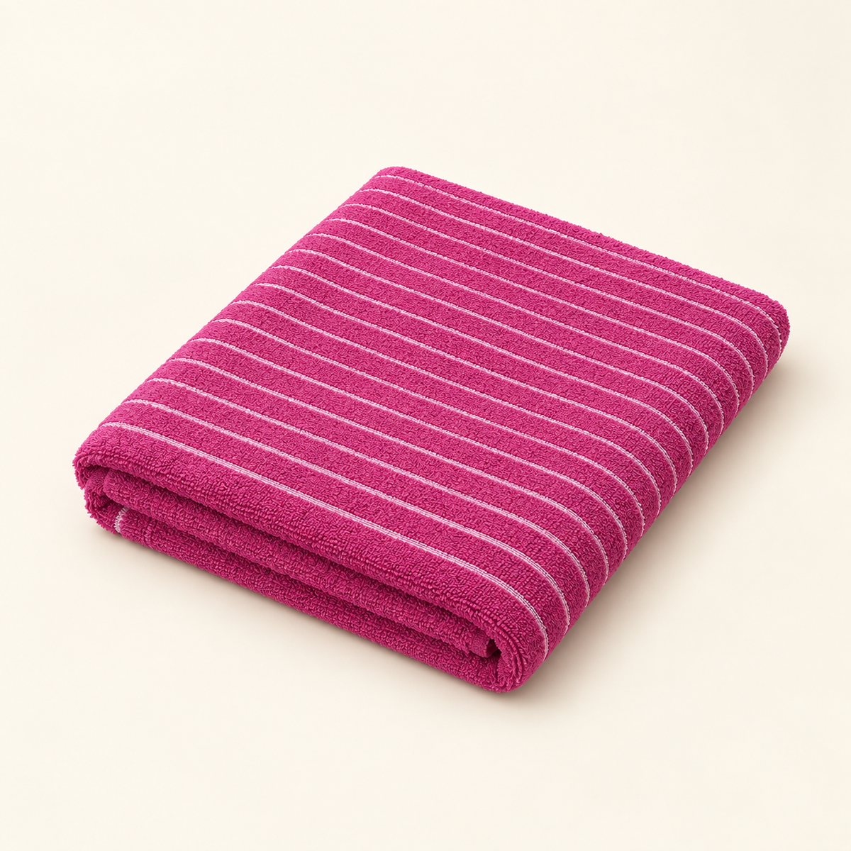 Berry bath towel — AI-assisted product image