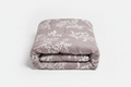 Royce Mauve Botanical Comforter - studio flat shot